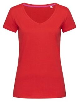 Stedman Megan V-neck * Actie * Rood,Geel,Zwart,Roze,Wit,Grijs,Groen,Blauw,Lila - Small,Medium,Large,X-Large