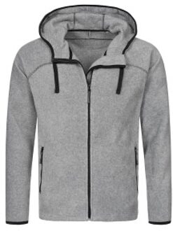 Stedman Power Fleece Jacket For Men Grijs - Small,Medium,Large,X-Large,XX-Large