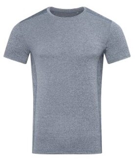 Stedman Recycled Sports T Race Blauw,Grijs - Small,Medium,Large,X-Large,XX-Large
