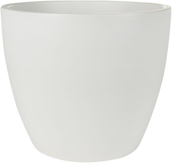 Steege Bloempot - wit - Scandinavische look - keramiek - 33 x 28 cm