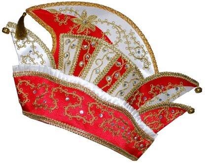 Steek Luxe Prins Carnaval Rood Rood - Zalm