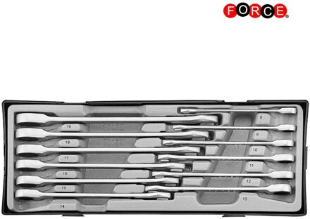 Steek-ratelsleutelset 12 delig T51210