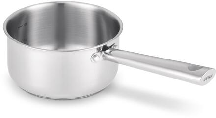 Steelpan 18cm zilver