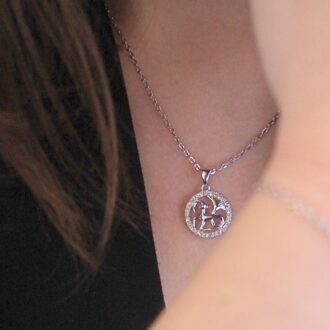 Steenbok Zodiac Hangers - Zilver en Kristal