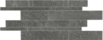 Steenstrips Douglas & Jones Fusion Mistique Black 30x60 cm Zwart Douglas & Jones