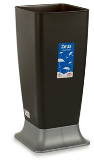 Stefanplast Parapluhouder - antraciet - kunststof - 55 cm - paraplubak met uitlekbak