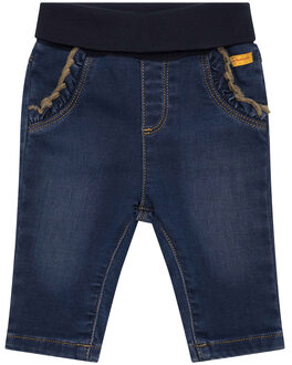 Steiff Jeans broek Mood Indigo Blauw - 74