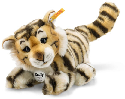 Steiff knuffel bungelende tijger Radjah baby, gestreept Multikleur