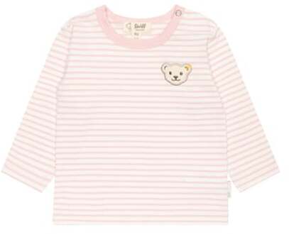 Steiff Shirt met lange mouwen Silver Roze Roze/lichtroze - 74