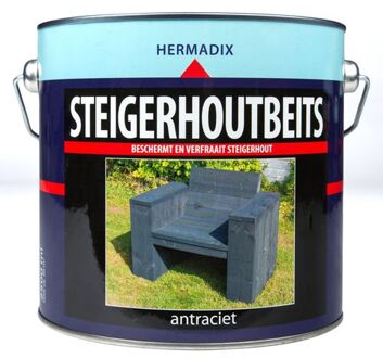 Steigerh beits antrac 2500 ml Zwart