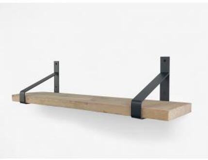 Steigerhout wandplank gebruikt 50 x 20 cm inclusief plankdragers