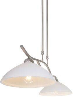 Steinhauer Capri Hanglamp RVS Zilver