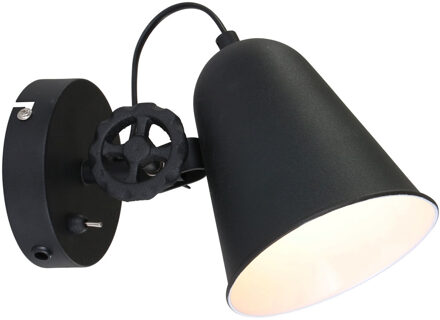 Steinhauer Dolphin Wandlamp Zwart