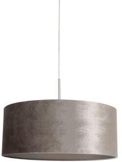 Steinhauer E27 Hanglamp Met Ronde Zilveren Kap