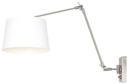 Steinhauer Gramineus Wandlamp RVS Zilver