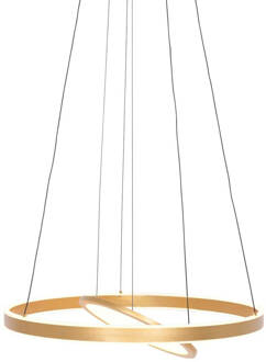 Steinhauer Hanglamp Ringlux 2 lichts Ø 60 cm mat goud