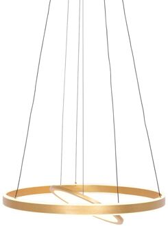 Steinhauer Hanglamp Ringlux 2 lichts Ø 60 cm mat goud