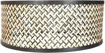 Steinhauer Lampenkap Bamboe Ø 50 cm E27 zwart beige