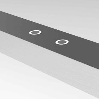 Steinhauer LED hanglamp Bande, 150 cm, up/down, staal, CCT, dimmer