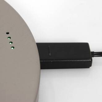 Steinhauer LED vloerlamp Soleil, staalkleurig, metaal, dimmer