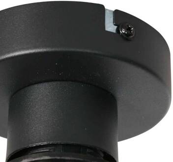 Steinhauer Plafondlamp Bloeba, Ø 40 cm, hout, naturel, E27 Hout licht, zwart