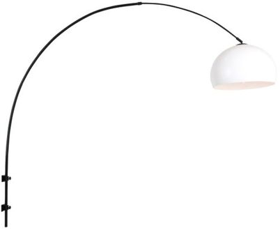 Steinhauer Sparkled Light booglamp wand zwart met wit verstelbaar