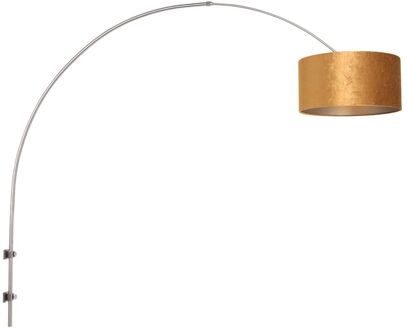 Steinhauer Sparkled Light Wandlamp Geel Goud