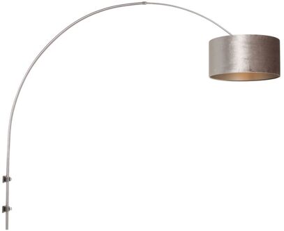 Steinhauer Sparkled Light Wandlamp Grijs Zilver