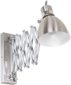 Steinhauer Spring Wandlamp Staal Zilver