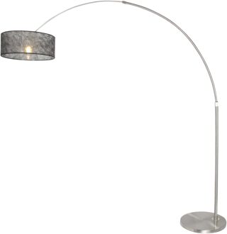 Steinhauer Stresa Vloerlamp RVS Zilver