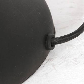 Steinhauer Tafellamp Lyon 3749ZW, vlechtwerk naturel/zwart zwart, Natur