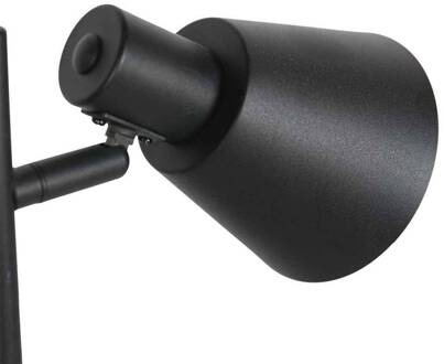Steinhauer Tafellamp Oeroe, 1-lamp, zwart, metaal, E14