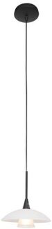 Steinhauer Tallerken hanglamp Ø18 cm zwart