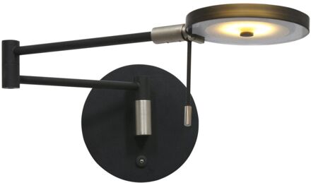 Steinhauer Turound Wandlamp Zwart