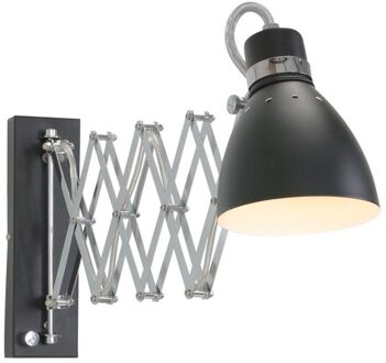 Steinhauer Wandlamp Spring Zwart 6290ZW