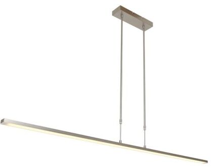Steinhauer Zelena - hanglamp 150 cm - staal Zilver