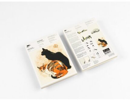 Steinlen - Cats/Chats - Writing & Note Pad - Pepin van Roojen