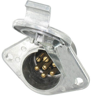 Stekkerdoos 7 polig 24 Volt 712076
