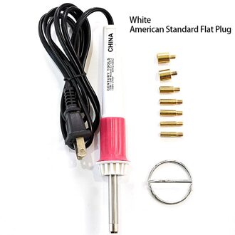 Stekkers Met Eu/Ons Specificaties Stekkers Iron-On Wand Soldeerbout Staven -Boren Applicators 7 Tips fixing Tool Kits US plug wit