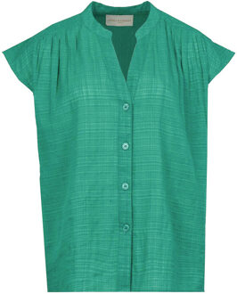 Stella Forest Katoenen mix blouse Ophelia  groen - 36,38,40,