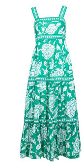 Stella Forest Maxi-jurk met print Mora  groen - S,M,L,