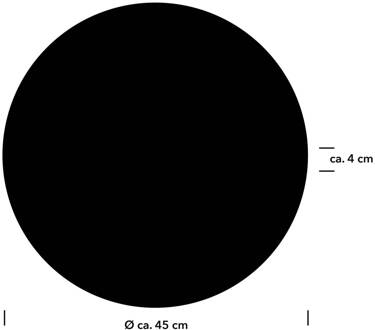 Stella LED plafondlamp, antraciet, Ø 45 cm, CCT antraciet geanodiseerd