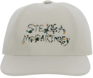 Stella McCartney Acries Dameshoed - Stijlvol Model Stella McCartney , White , Dames - 58 Cm,56 Cm,59 Cm,57 CM
