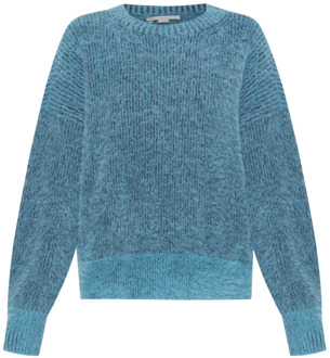 Stella McCartney Crewneck sweater Stella McCartney , Blue , Dames - M,Xs