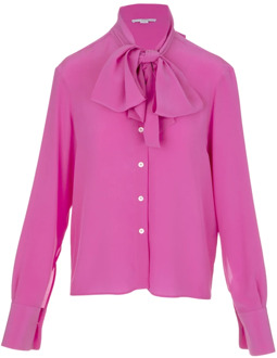 Stella McCartney Elegante Blouses voor Dames Stella McCartney , Pink , Dames - L