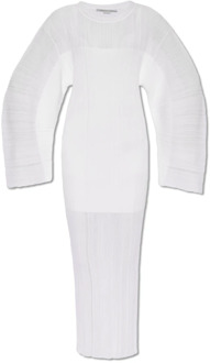 Stella McCartney Geplooide jurk Stella McCartney , White , Dames - M,S,Xs