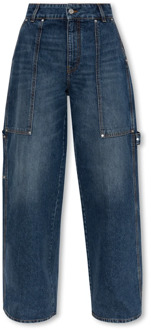Stella McCartney Jeans with wide legs Stella McCartney , Blue , Dames - W27,W25,W26