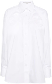 Stella McCartney Oversized Cornelli Shirt Stella McCartney , White , Dames - S,Xs
