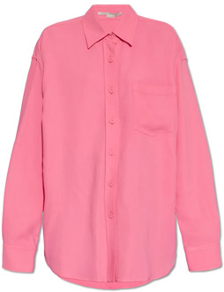 Stella McCartney Oversized shirt Stella McCartney , Pink , Dames - M,S,Xs,2Xs