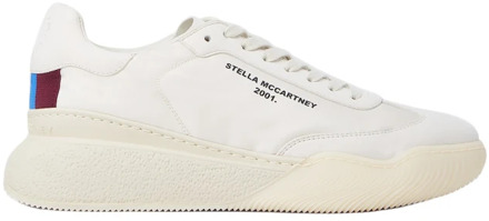 Stella McCartney Sneakers met dikke zool en veters Stella McCartney , White , Dames - 36 EU